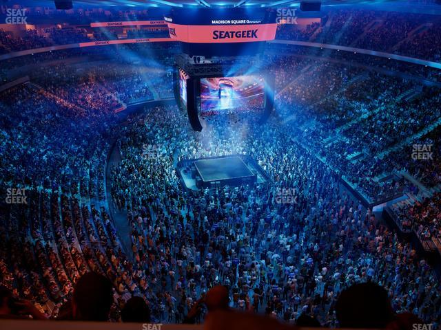 Madison Square Garden - Section 319 Seat View Madison Square Garden - Section 319 Seat View