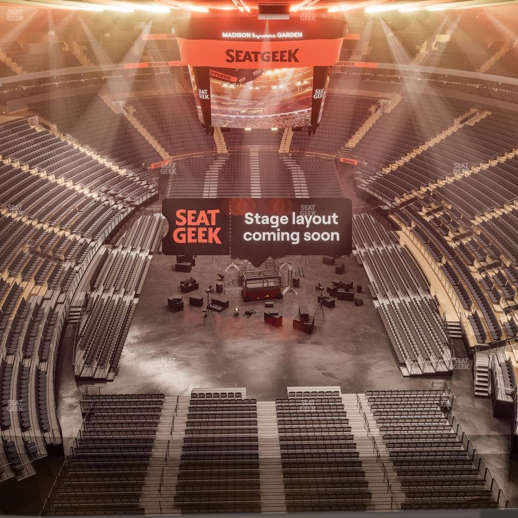 Madison Square Garden - Section 320 Seat View