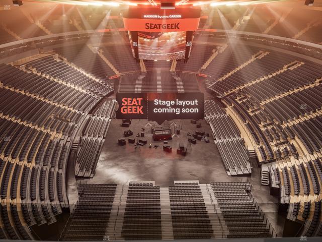 Madison Square Garden - Section 320 Seat View Madison Square Garden - Section 320 Seat View