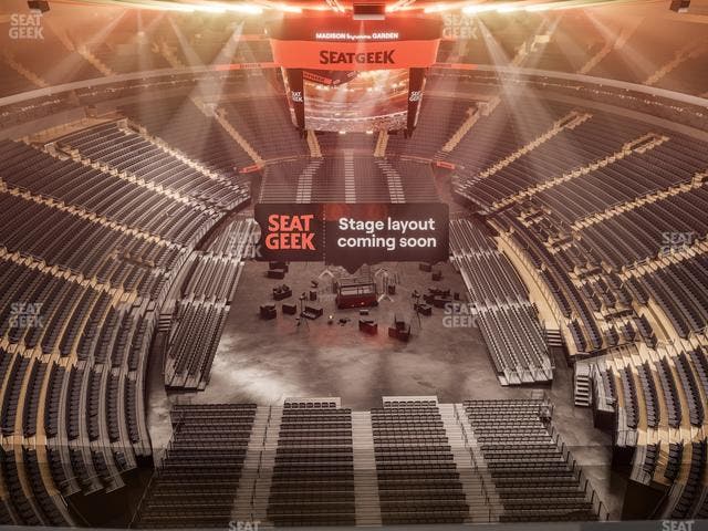 Madison Square Garden - Section 320 Seat View