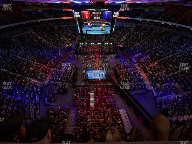 Madison Square Garden - Section 320 Seat View Madison Square Garden - Section 320 Seat View