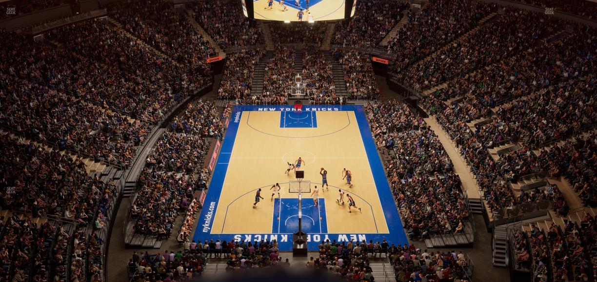 Madison Square Garden - Section 320 Seat View