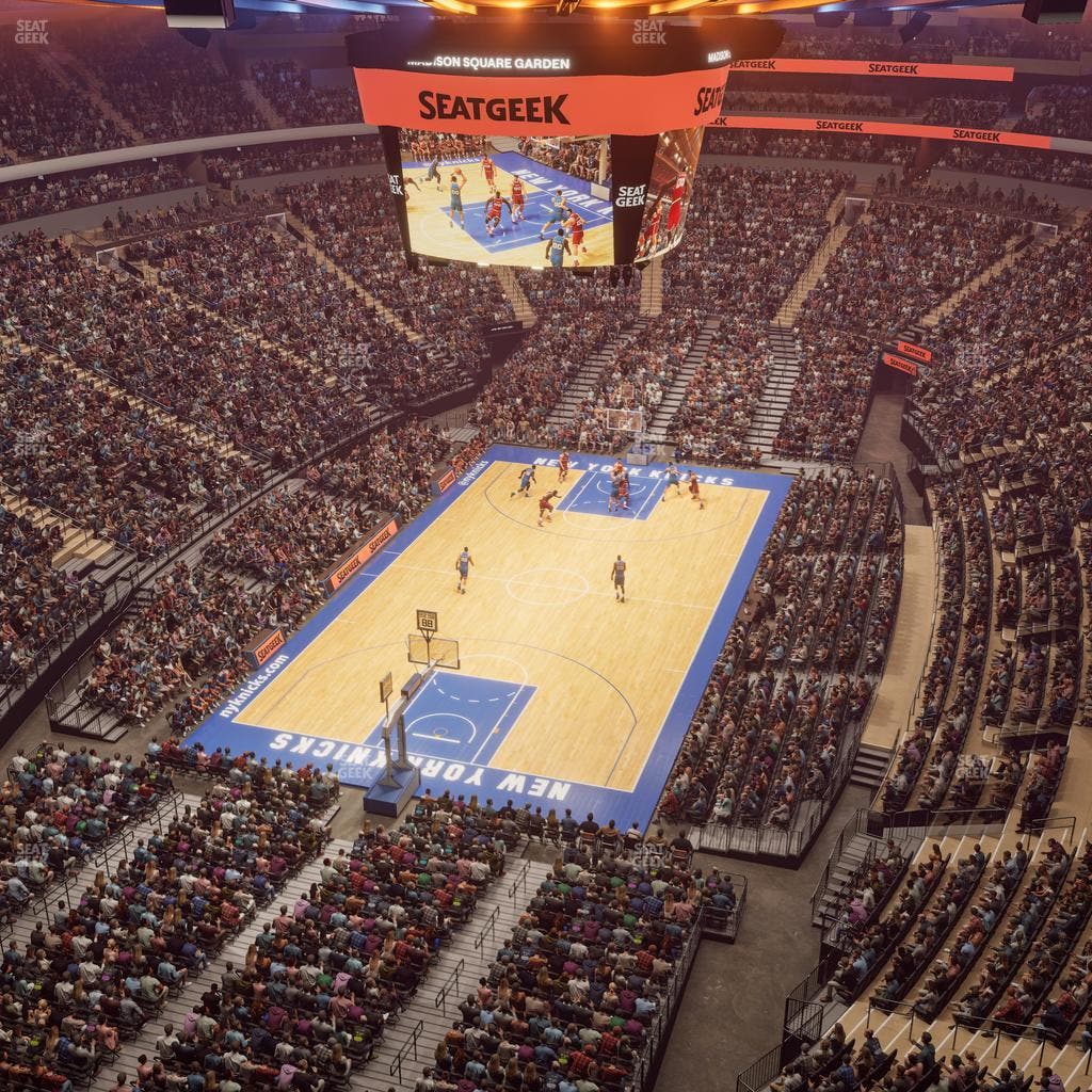 Madison Square Garden - Section 321 Wc Seat View