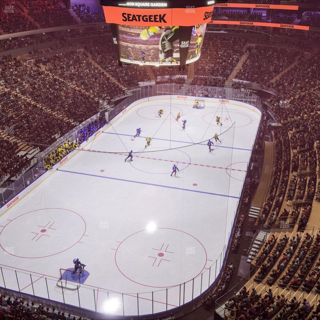 Madison Square Garden - Section 321 Wc Seat View