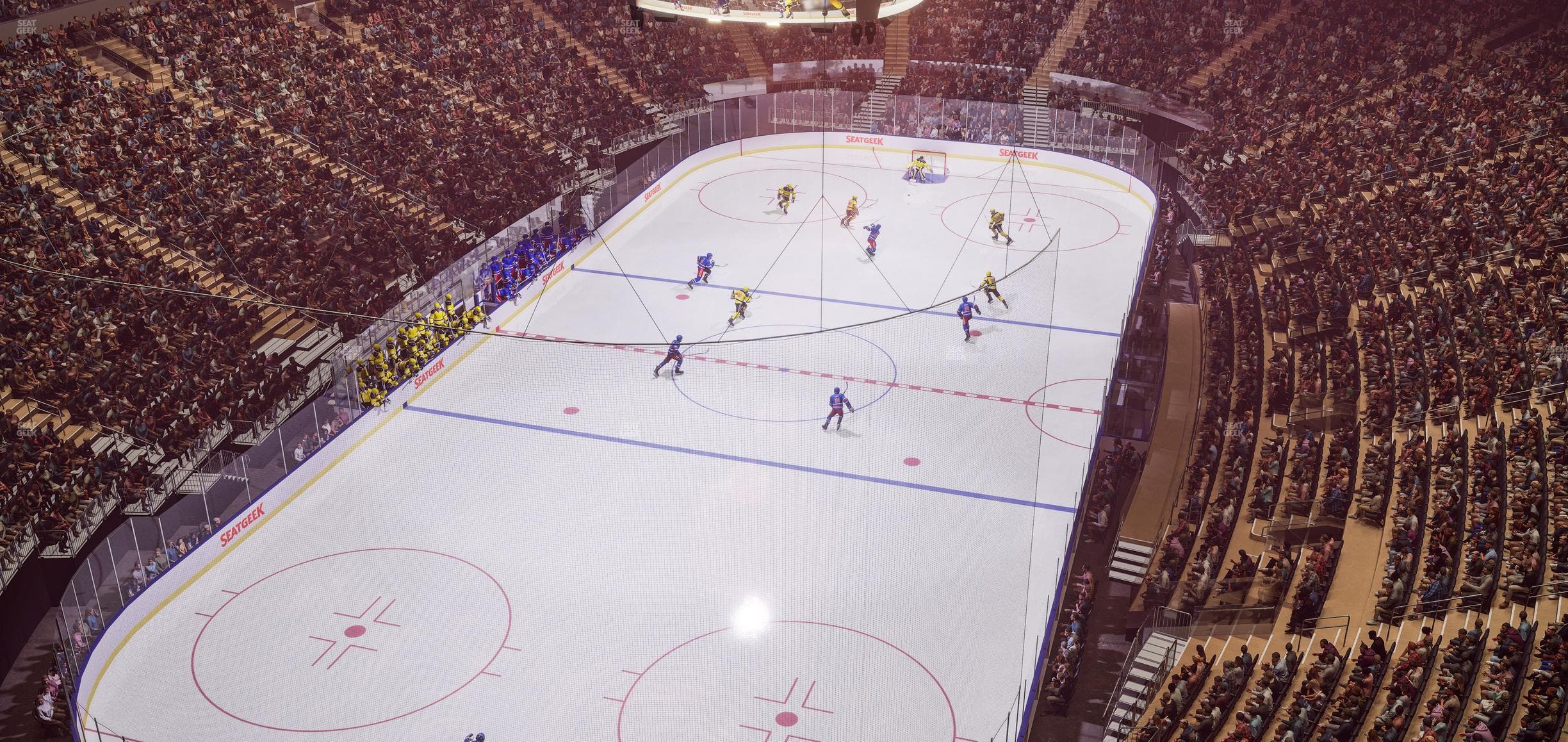 Madison Square Garden - Section 321 Wc Seat View