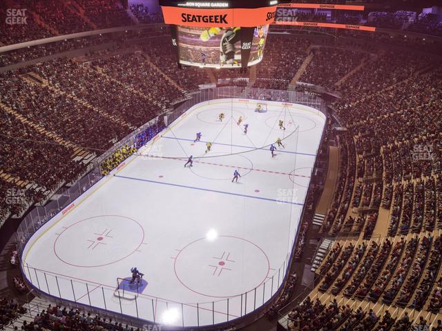 Madison Square Garden - Section 321 Wc Seat View