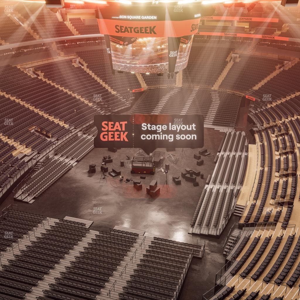 Madison Square Garden - Section 321 Wc Seat View