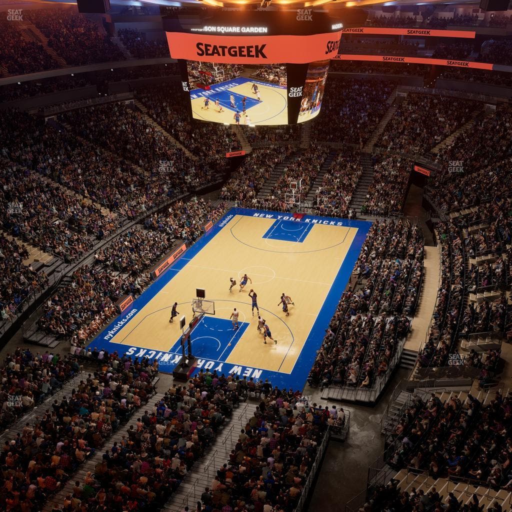 Madison Square Garden - Section 321 Wc Seat View