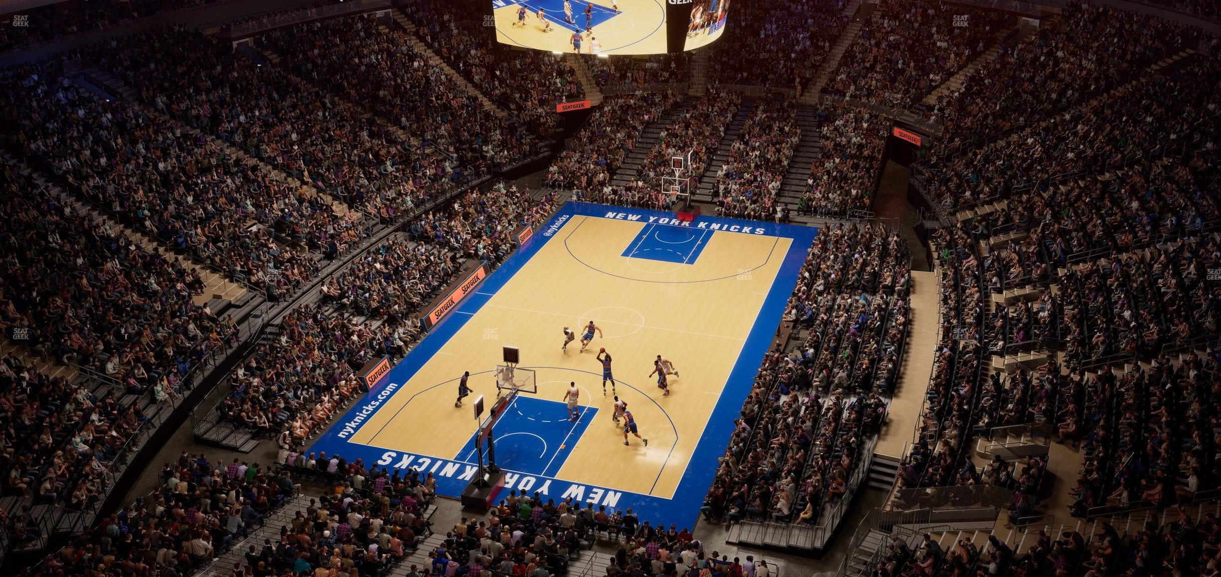 Madison Square Garden - Section 321 Wc Seat View