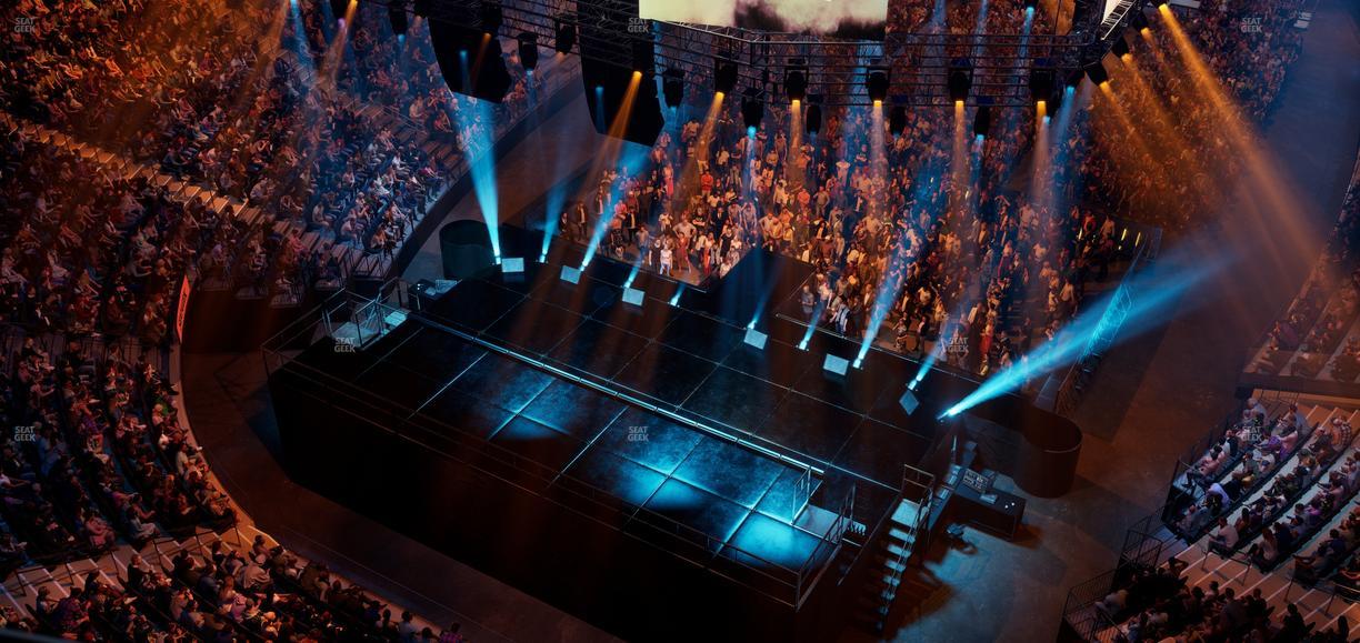 Madison Square Garden - Section 321 Wc Seat View