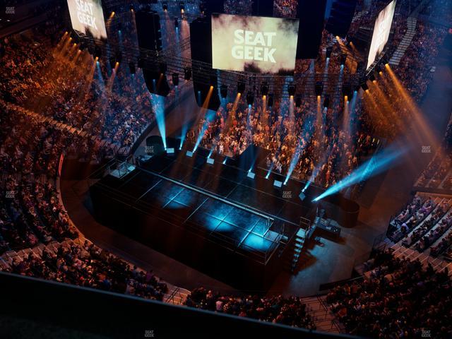 Madison Square Garden - Section 321 Wc Seat View