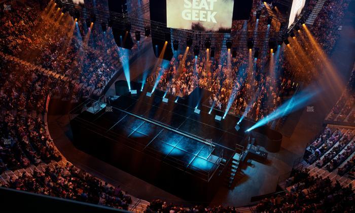 Madison Square Garden - Section 321 Wc Seat View