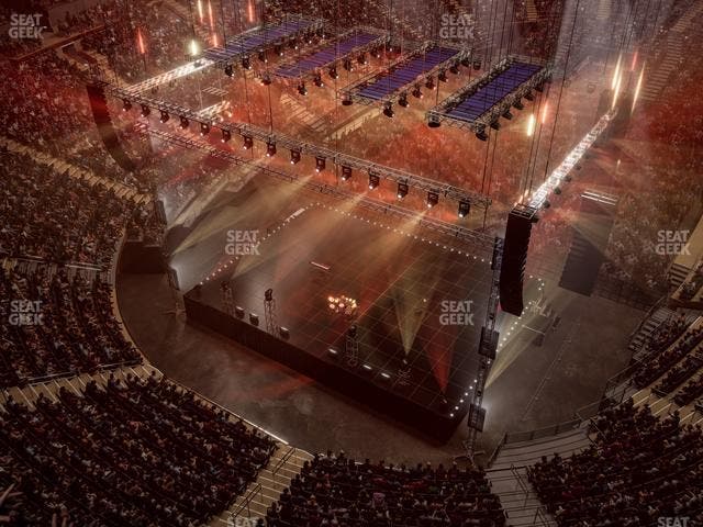 Madison Square Garden - Section 321 Wc Seat View
