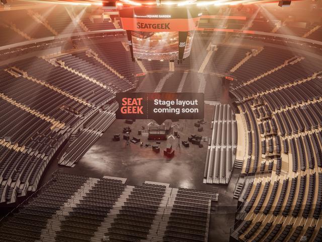 Madison Square Garden - Section 321 Seat View Madison Square Garden - Section 321 Seat View