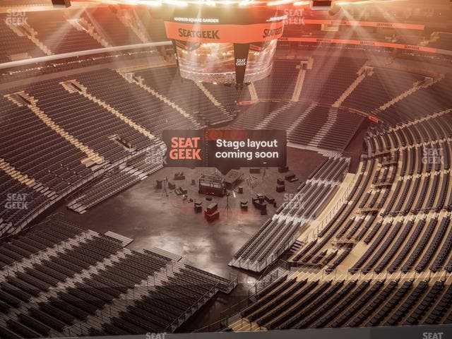 Madison Square Garden - Section 322 Seat View