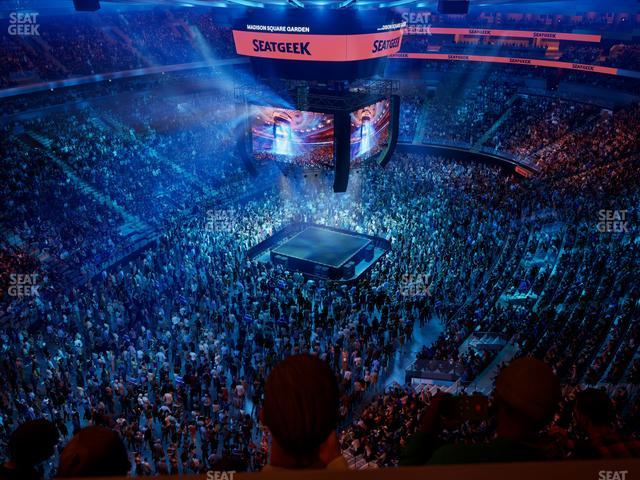 Madison Square Garden - Section 322 Seat View Madison Square Garden - Section 322 Seat View