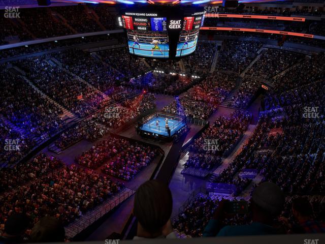 Madison Square Garden - Section 322 Seat View Madison Square Garden - Section 322 Seat View