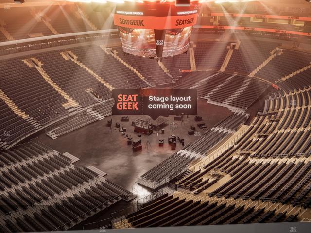 Madison Square Garden - Section 323 Seat View Madison Square Garden - Section 323 Seat View