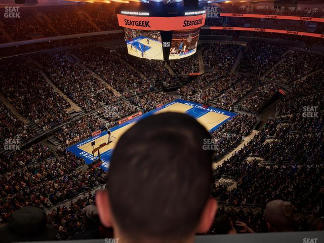 Madison Square Garden - Section 323 Seat View Madison Square Garden - Section 323 Seat View