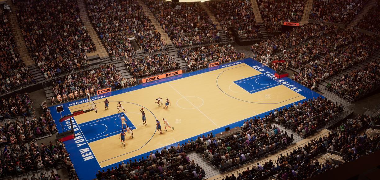 Madison Square Garden - Section 325 Seat View
