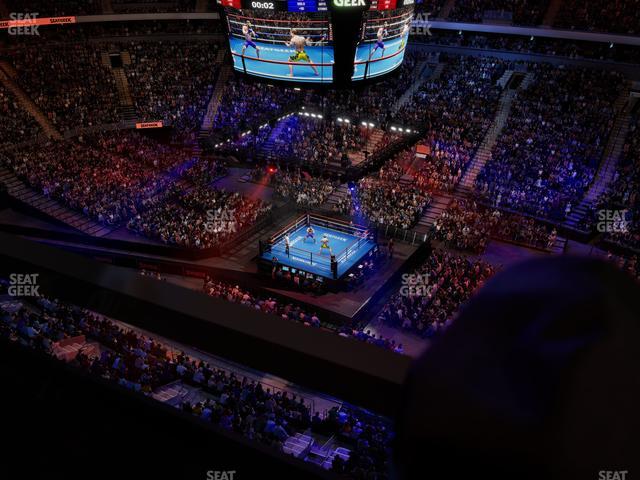 Madison Square Garden - Section 327 Seat View Madison Square Garden - Section 327 Seat View