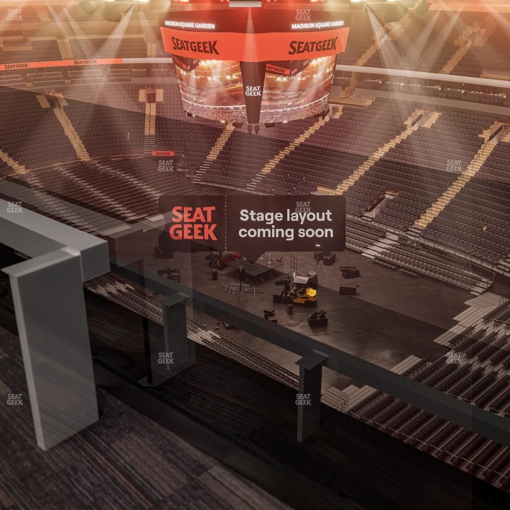 Madison Square Garden - Section 328 Wc Seat View