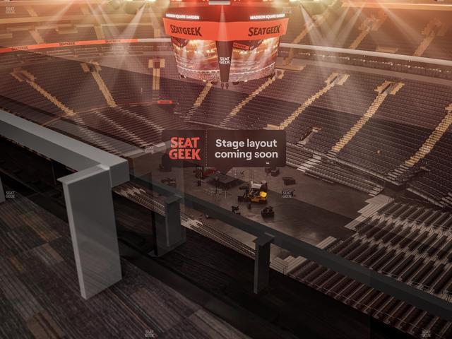 Madison Square Garden - Section 328 Wc Seat View Madison Square Garden - Section 328 Wc Seat View