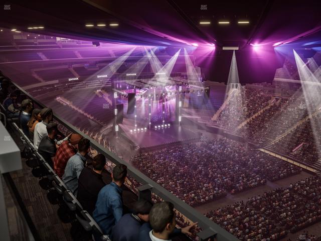 Madison Square Garden - Section 328 Wc Seat View