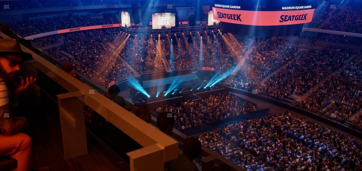 Madison Square Garden - Section 328 Wc Seat View