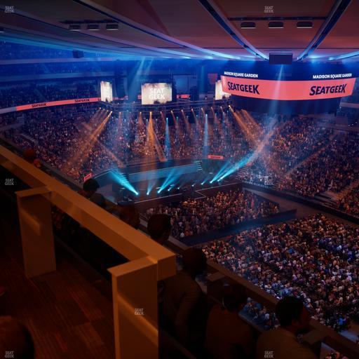Madison Square Garden - Section 328 Wc Seat View