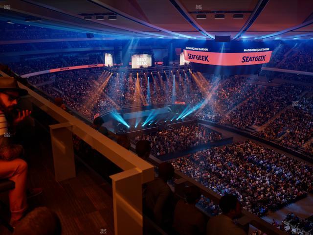 Madison Square Garden - Section 328 Wc Seat View