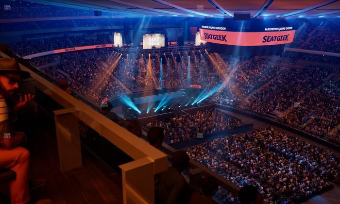 Madison Square Garden - Section 328 Wc Seat View