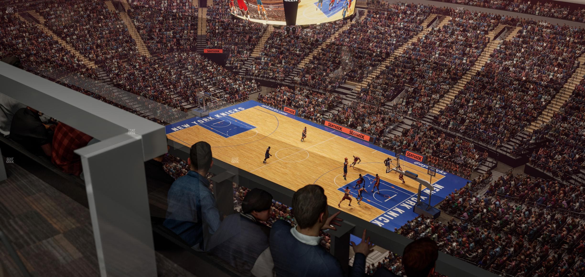 Madison Square Garden - Section 328 Wc Seat View