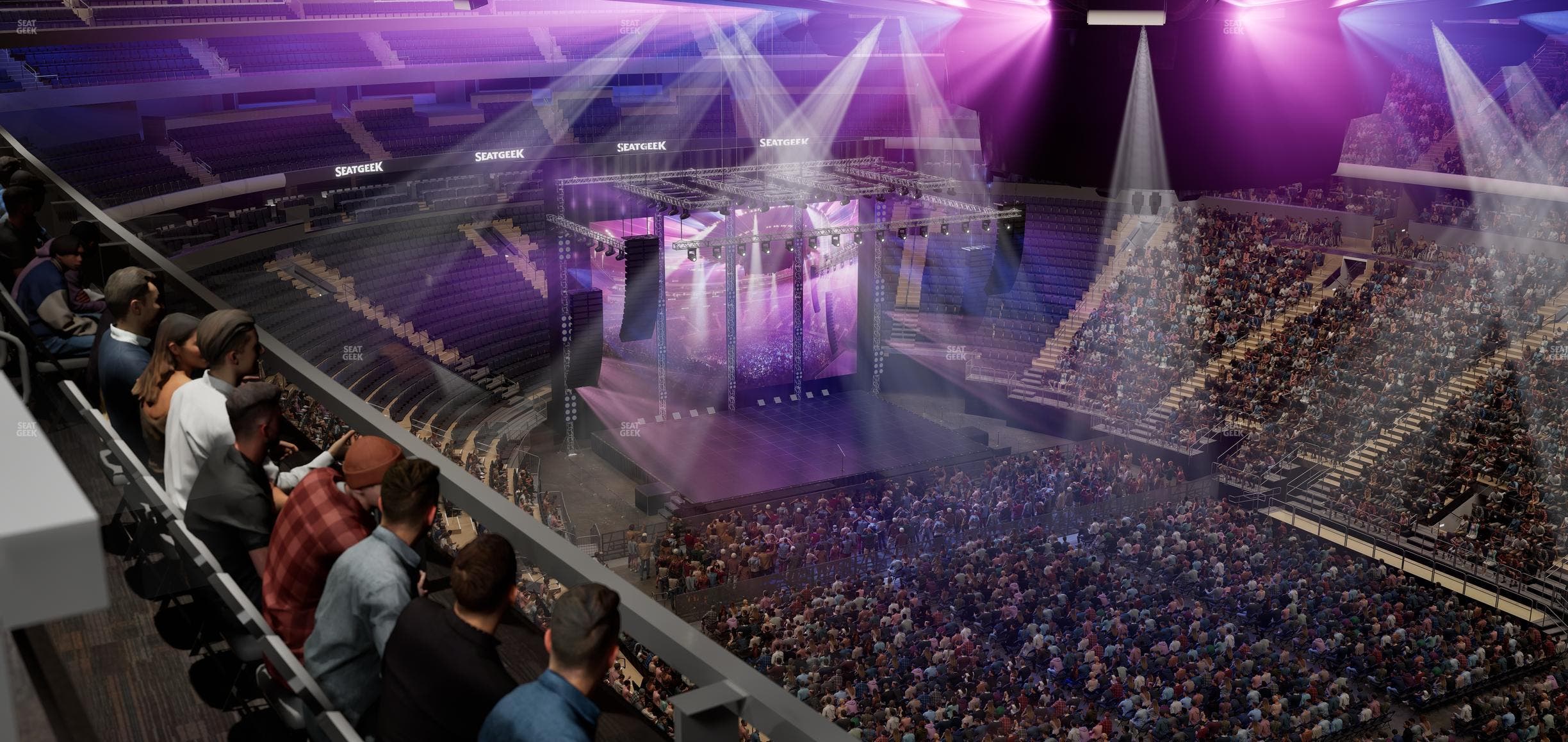 Madison Square Garden - Section 328 Wc Seat View