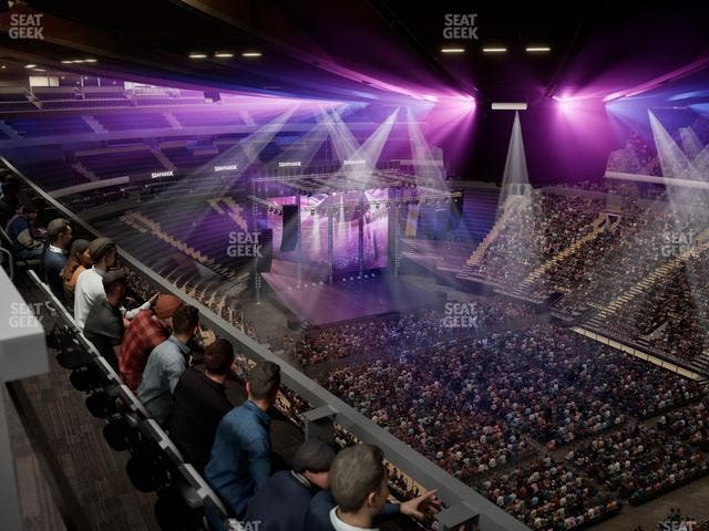 Madison Square Garden - Section 328 Wc Seat View