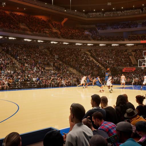 Madison Square Garden - Section 4 D Seat View