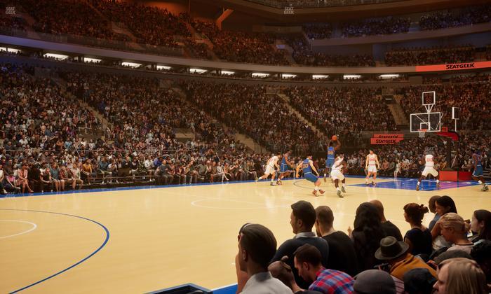 Madison Square Garden - Section 4 D Seat View