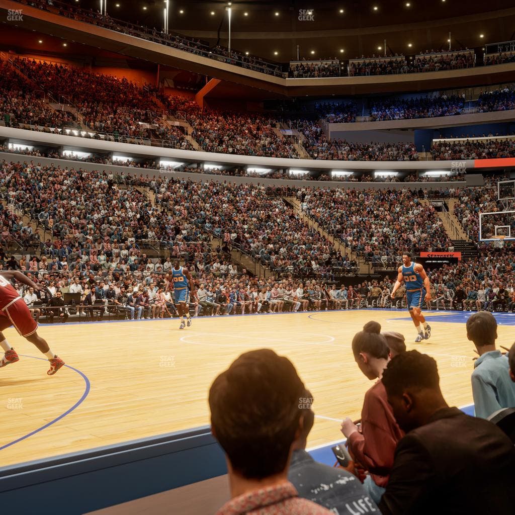 Madison Square Garden - Section 4 D Seat View