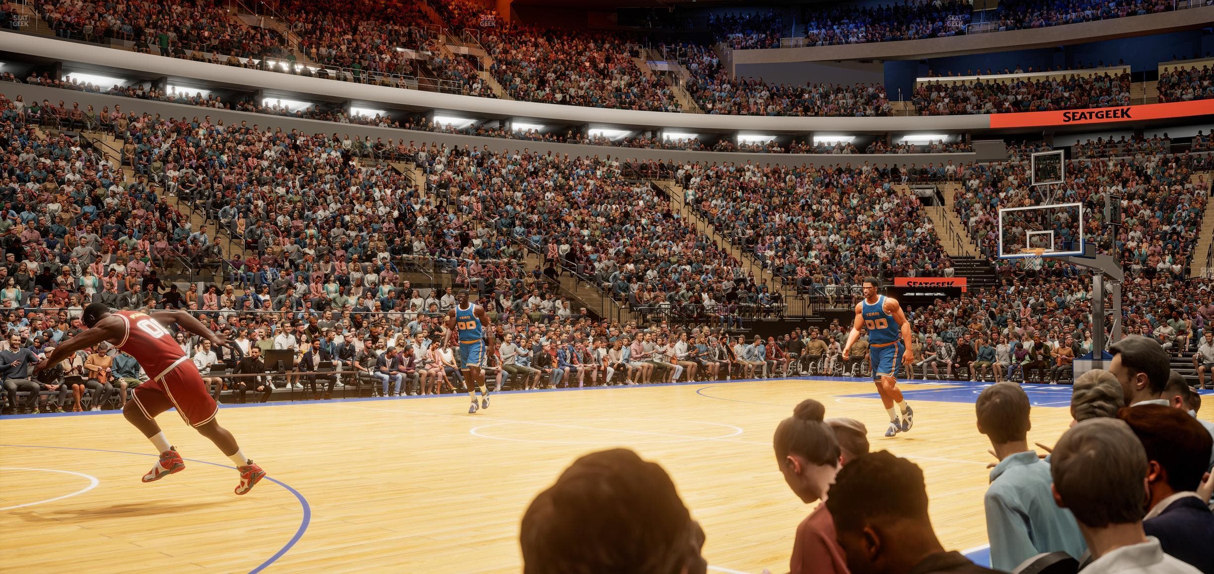 Madison Square Garden - Section 4 D Seat View