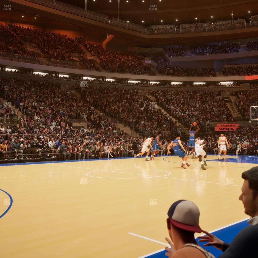 Madison Square Garden - Section 4 D Seat View