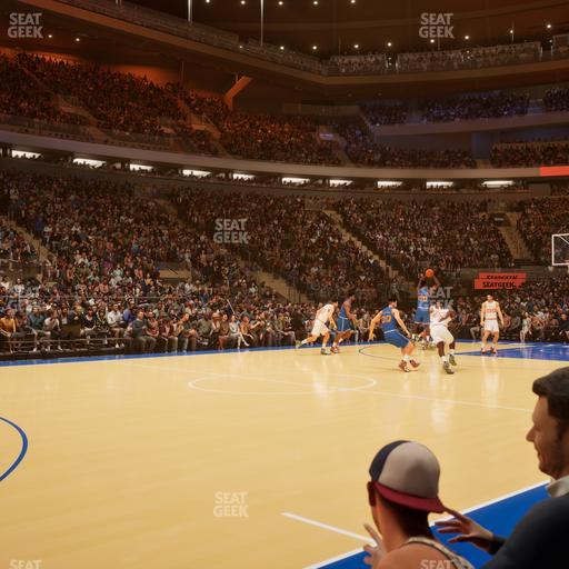 Madison Square Garden - Section 4 D Seat View