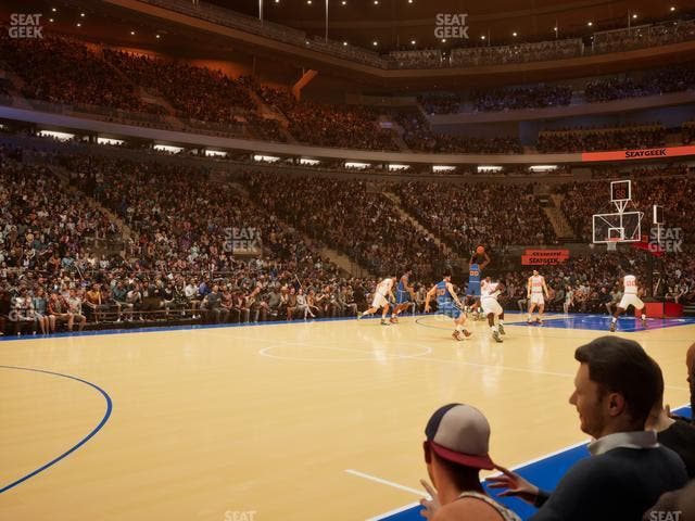 Madison Square Garden - Section 4 D Seat View