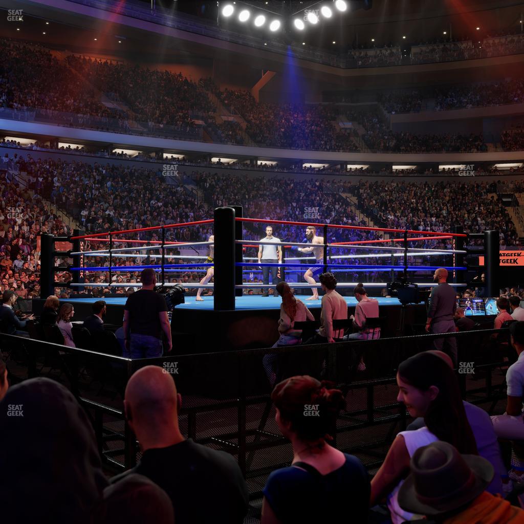 Madison Square Garden - Section 4 F Seat View