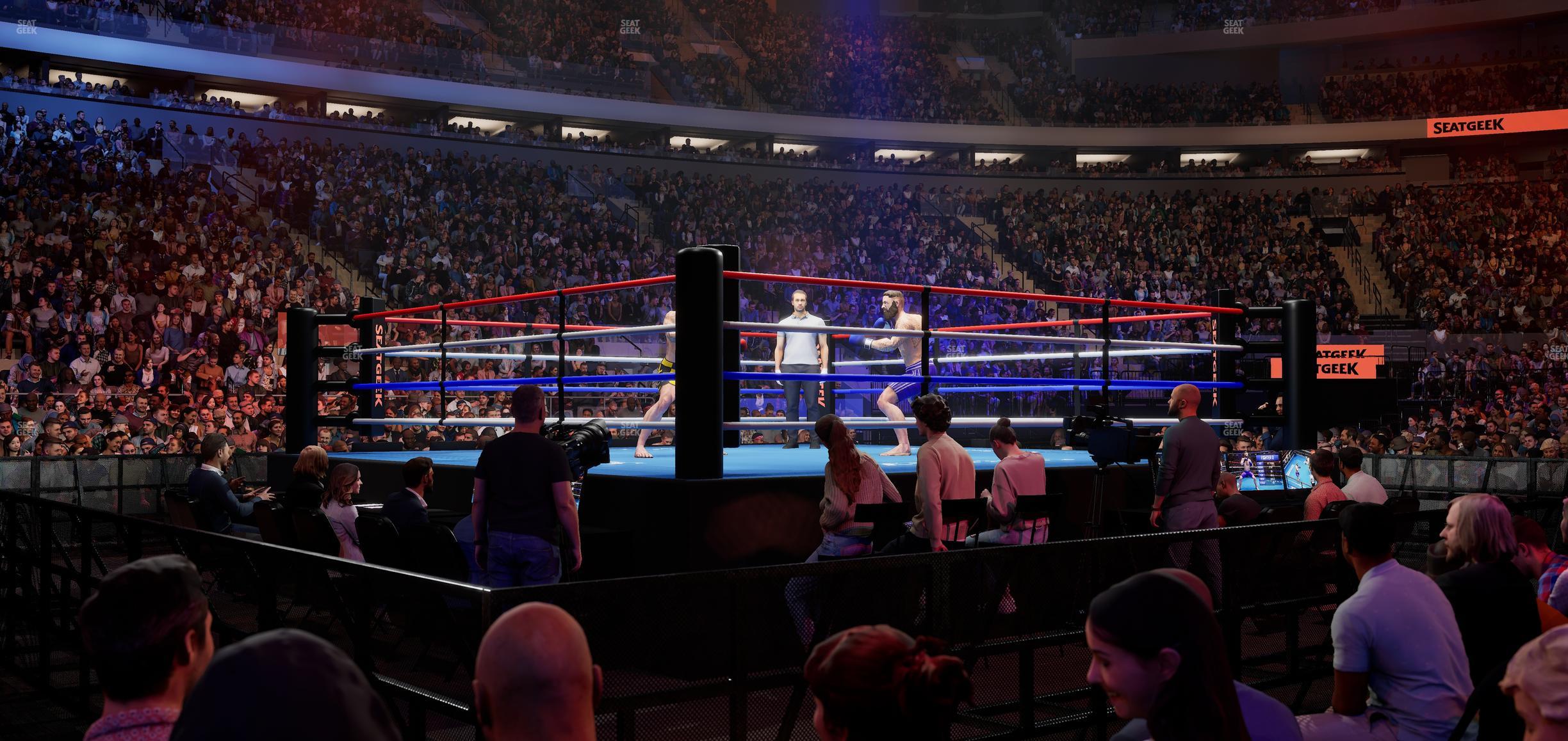 Madison Square Garden - Section 4 F Seat View