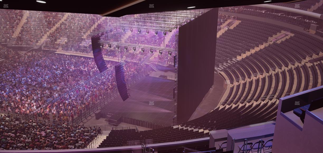 Madison Square Garden - Section 412 Wc Seat View