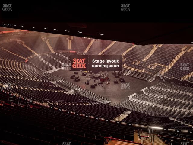 Madison Square Garden - Section 412 Wc Seat View