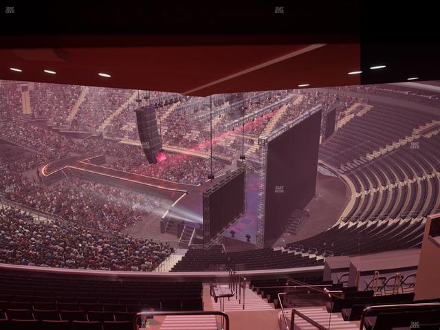 Madison Square Garden - Section 412 Wc Seat View