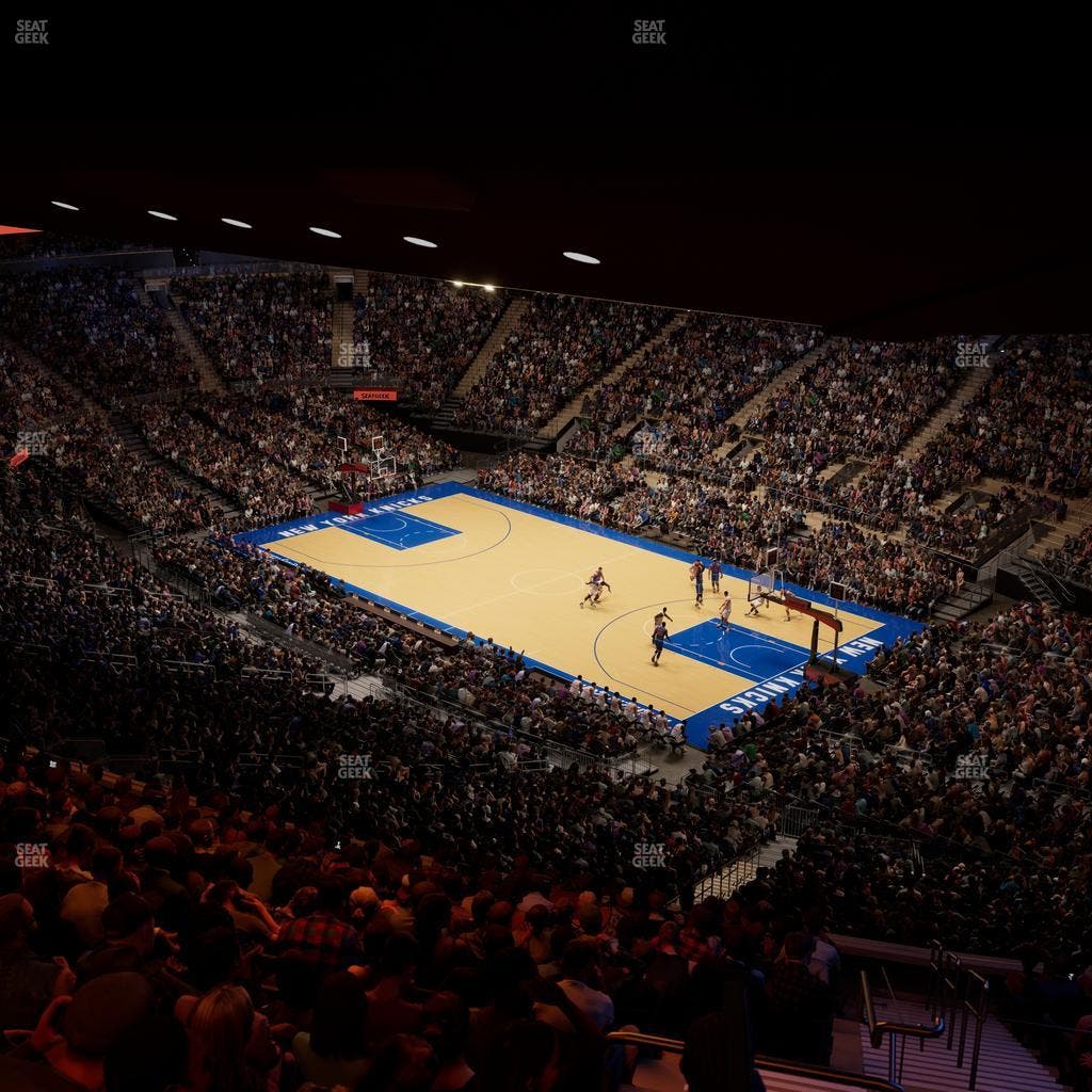 Madison Square Garden - Section 412 Wc Seat View