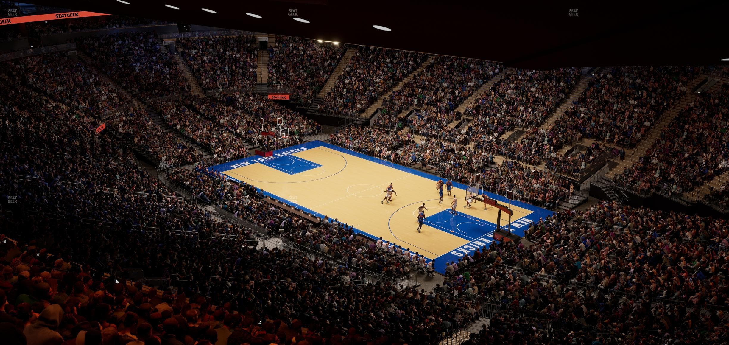 Madison Square Garden - Section 412 Wc Seat View