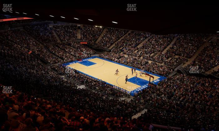 Madison Square Garden - Section 412 Wc Seat View